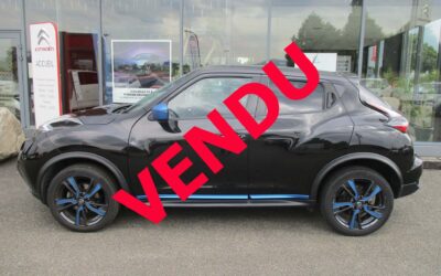 nissan juke noir vendu