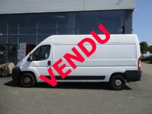 peugeot boxer blanc vendu