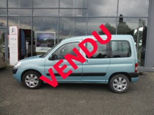 berlingo bleu vendu