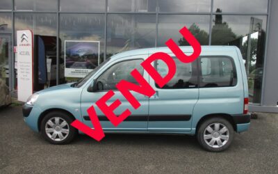 berlingo bleu vendu