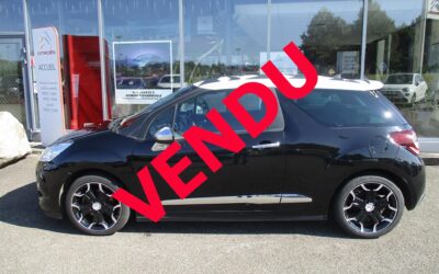 ds3 noire vendu