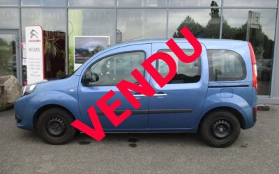kangoo bleu vendu