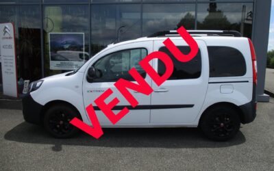 kangoo blanc vendu
